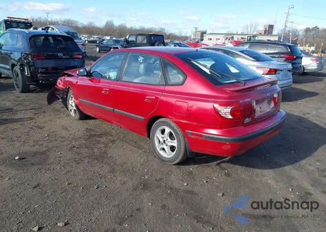 2004 Hyundai Elantra Gt из США, поврежденный, VIN KMHDN56D64U127887